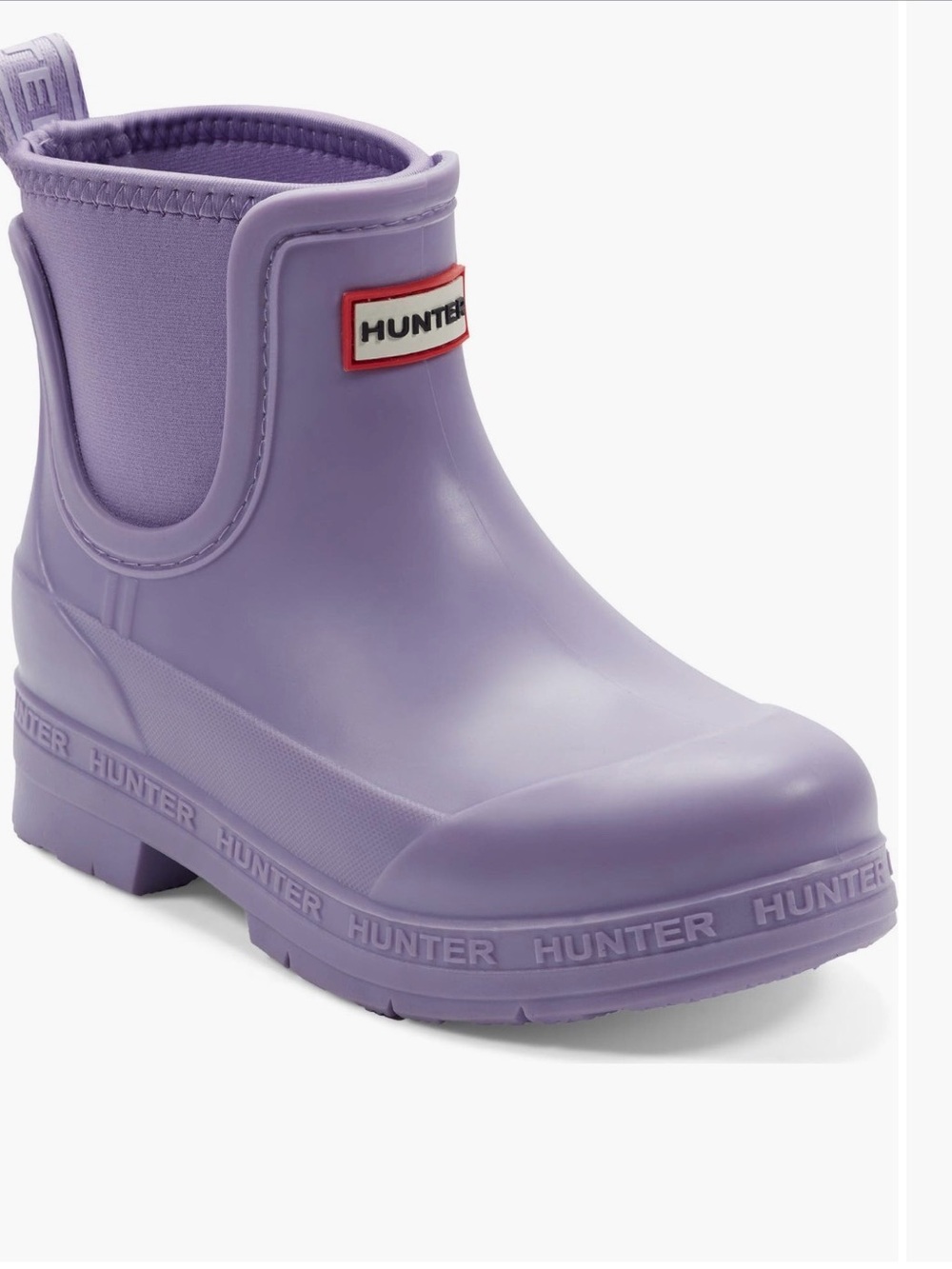 Hunter Kids Lavender Chelsea Rain Boot